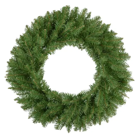 Northlight Northern Pine Artificial Christmas Wreath - 24" - Unlit Green {1}