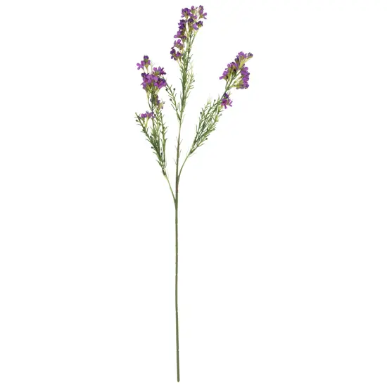 Allstate 27" Purple Waxflower Artificial Silk Floral Spray {1}