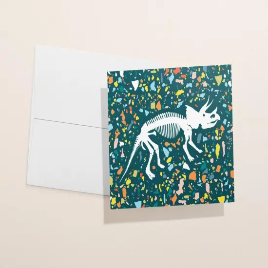 Dinosaur Card Set for Kids | Assorted Stationery for Thank You Cards or Birthday Cards | Blank Inside with Envelopes | 100% Sustainable {3}