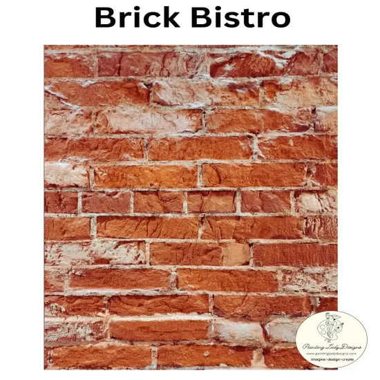 Brick Bistro -Paper for Decoupage Crafting and Multi Media Art {2}