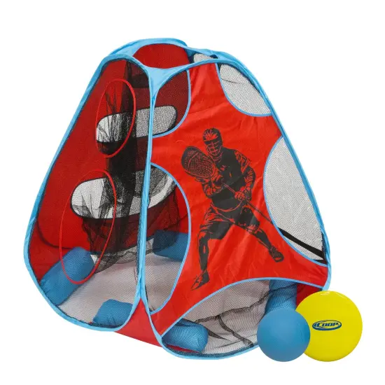 SwimWays 35" Blue and Red Hydro 5 in 1 Swimming Pool Game Set {3}