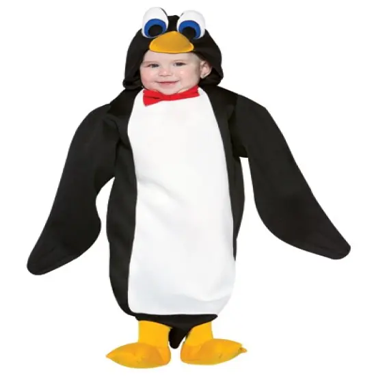 Rasta Imposta Lil' Penguin Baby Bunting Halloween Costume - 6-12 Months Black {1}