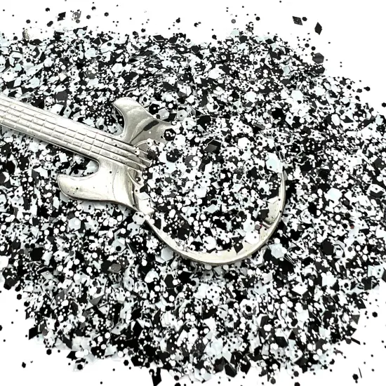 Oreo Magic Composition Notebook Holographic Shaped Pixie for Poxy Chunky Glitter Mix {1}