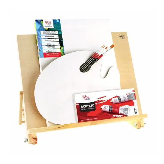 Complete Art Set for Acrylic Painting, ROSA Studio, {3}