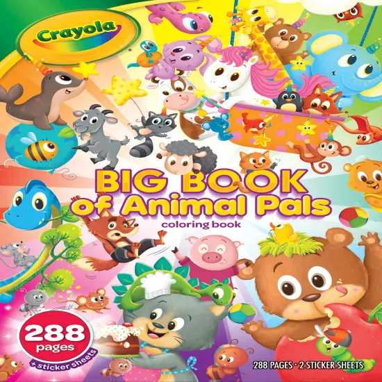 Crayola Coloring Book-Big Book Of Pals, 288 Pages {1}