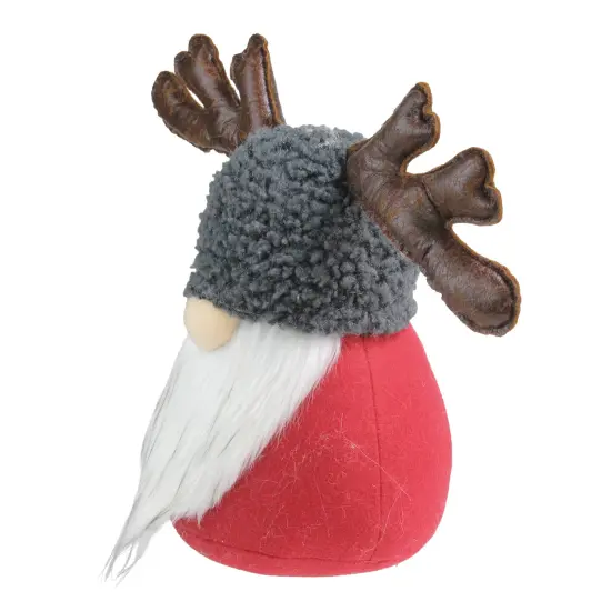 Northlight Santa Gnome with Moose Antlers Christmas Decoration - 14" Brown {3}
