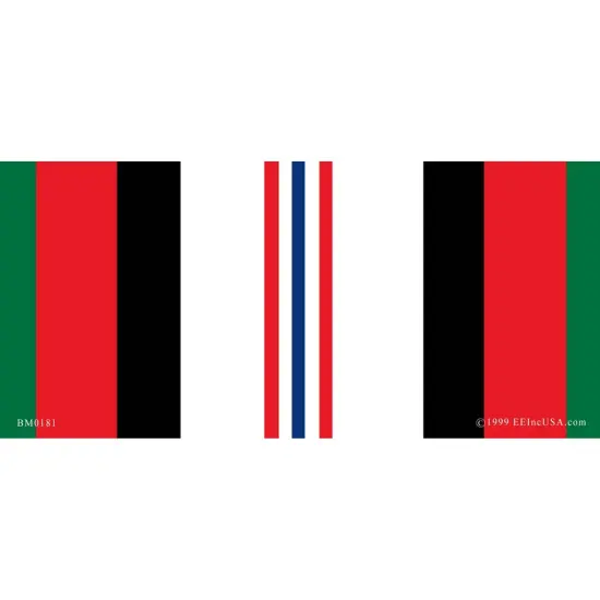 EagleEmblems BM0181 Sticker-Afghan War,SVC.RB (3x6.5'') {1}