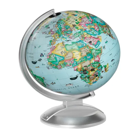 Globe 4 Kids 10" Diameter Illuminated Globe with Augmented Reality {1}