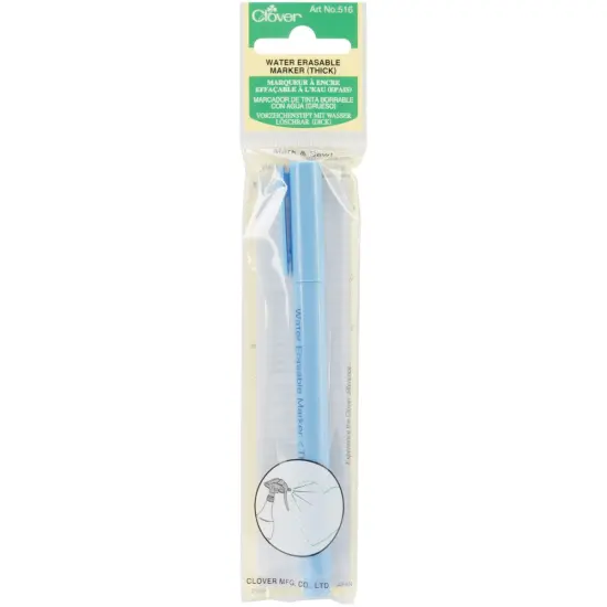 Clover Water-Soluble Marker - Thick-Blue {1}