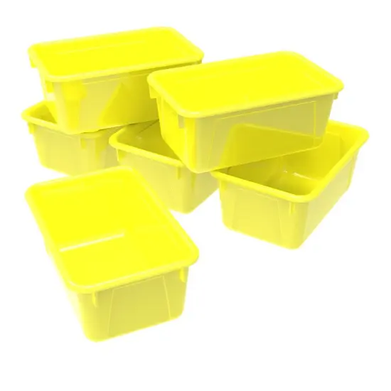 Small Cubby Bin, Classroom Yellow (Case of 5) {1}