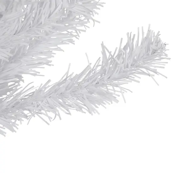 Northlight Medium Mini White Balsam Pine Artificial Christmas Tree with Burlap Base - 24" - Unlit {6}