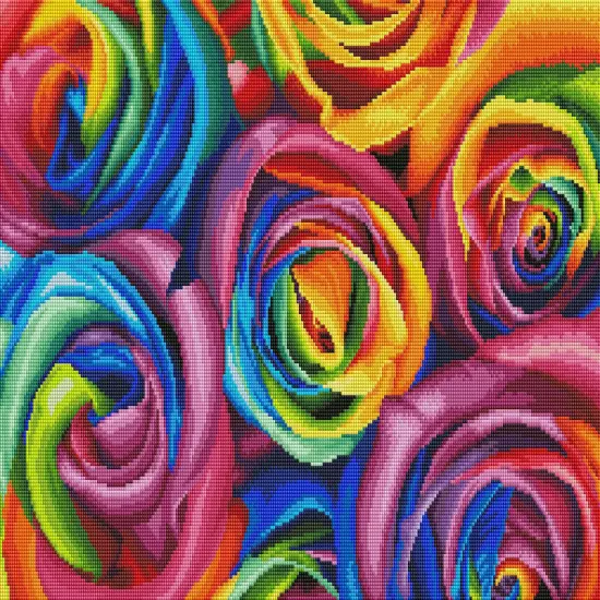 Rainbow Roses {2}