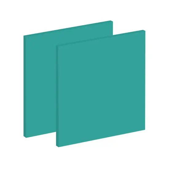 Turquoise Cast Acrylic Gloss 1/8" (12" x 20.4") {1}