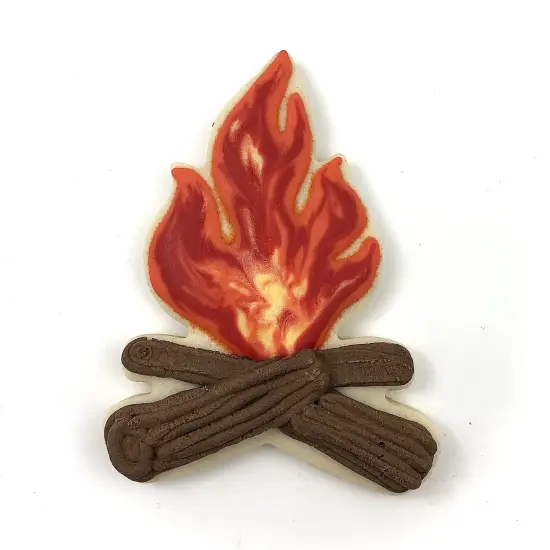 Campfire Cookie Cutter 4 in B1568, CookieCutter.com, Tin Plated Steel, Handmade in the USA {2}