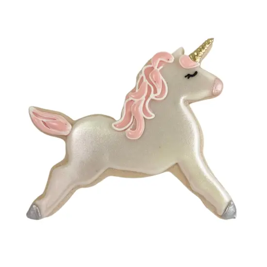 Unicorn Body Cookie Cutter 5.25 in B1556, CookieCutter.com, Tin Plated Steel, Handmade in the USA {3}