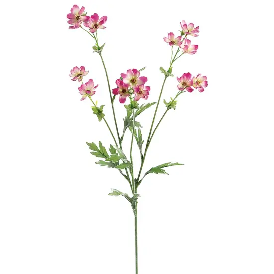 Allstate 27.5" Pink Baby Cosmos Artificial Decorative Floral Spray {1}
