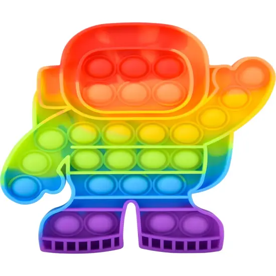 Jumbo Astronaut Bubble Popper Toy 6.5" {1}