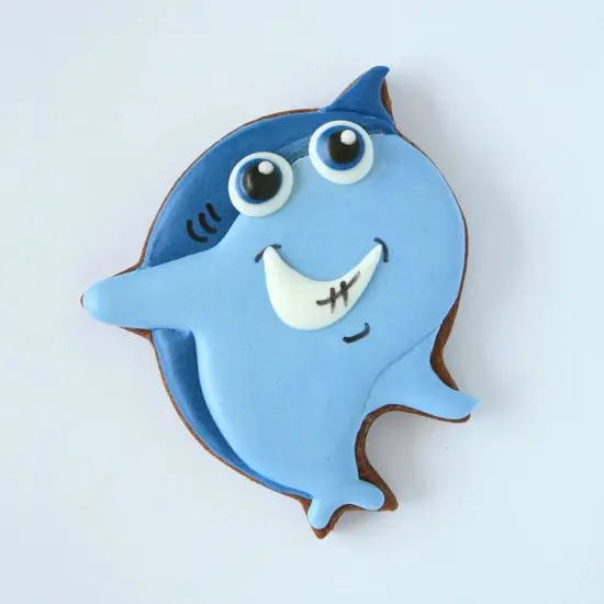 Ann Clark Little Baby Shark Cookie Cutter, 3.75" {3}