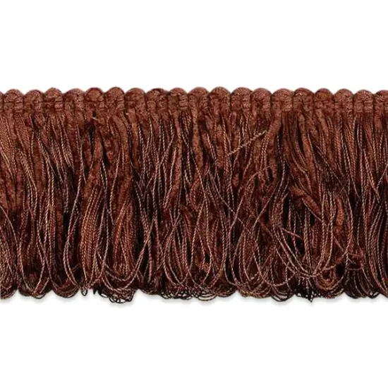 5 Yards of Chenille Loop Fringe Trim | 5 yard cut Cocoa {1}