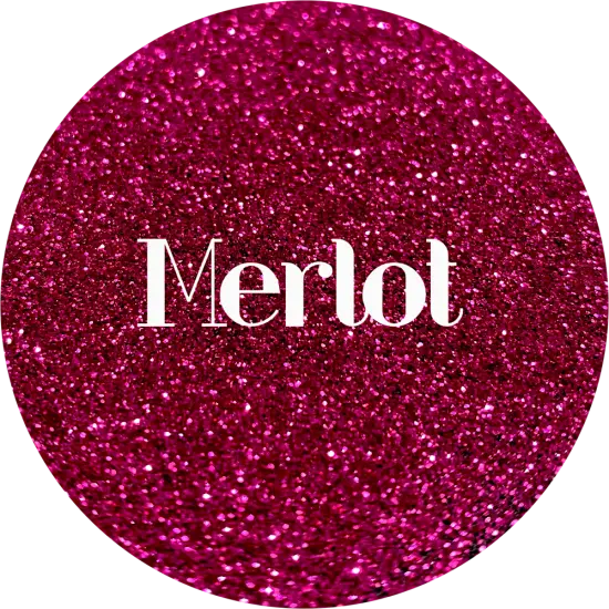 Polyester Glitter - Merlot by Glitter Heart Co.&trade; {1}