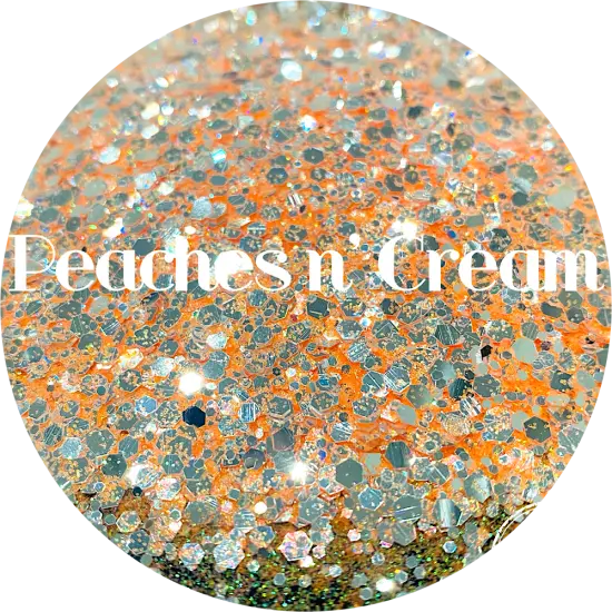 Polyester Glitter - Peaches n' Cream by Glitter Heart Co.™ {1}