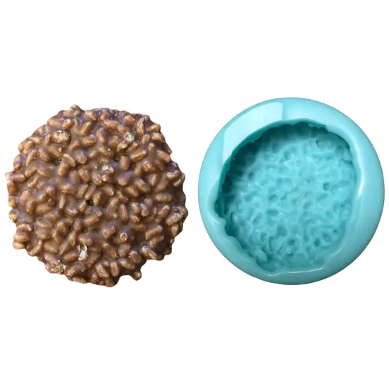 1pc Crunchy Type Cookie| Dessert Shape Silicone Mold| Soap| Candle | Mold for Wax| Mold for Resin| Not Food Grade {1}