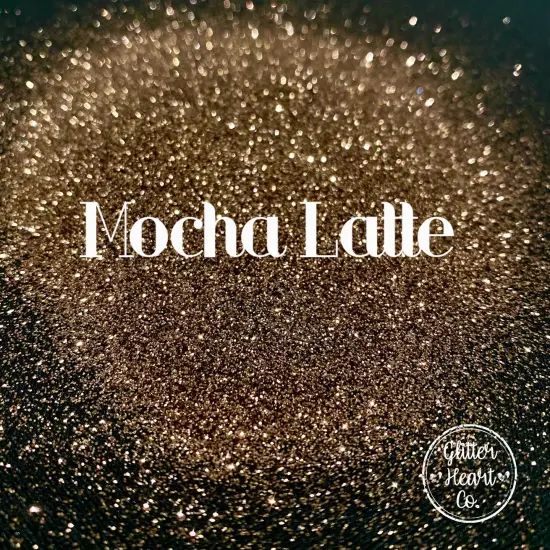 Polyester Glitter - Mocha Latte by Glitter Heart Co.&trade; {2}