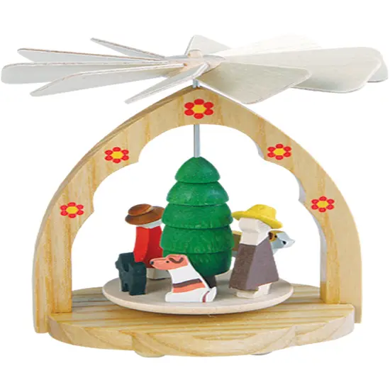 Pyrmd-Mini Famly W/Dog Each {1}