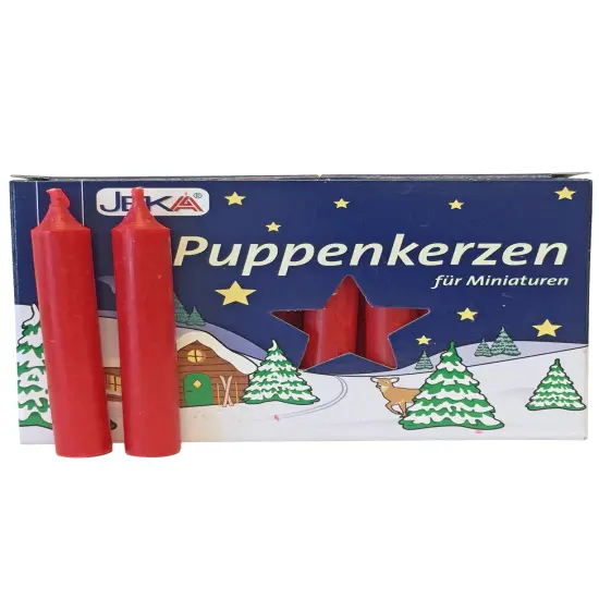 Candle- Small Red Bx20 {1}