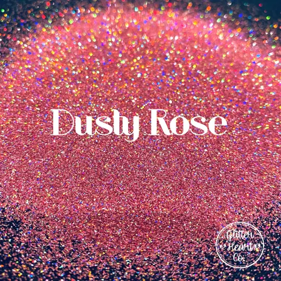 Polyester Glitter - Dusty Rose by Glitter Heart Co.&trade; {3}