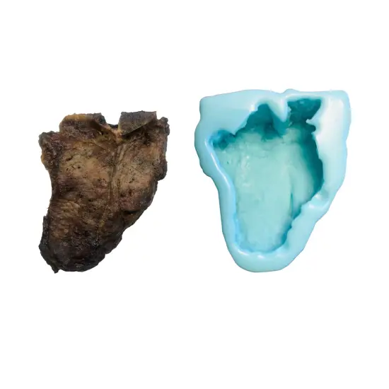 Lamb Loin Chop Silicone Mold| Food Shape Silicone Mold| Soap| Candle | Mold for Wax| Not Food Grade {1}