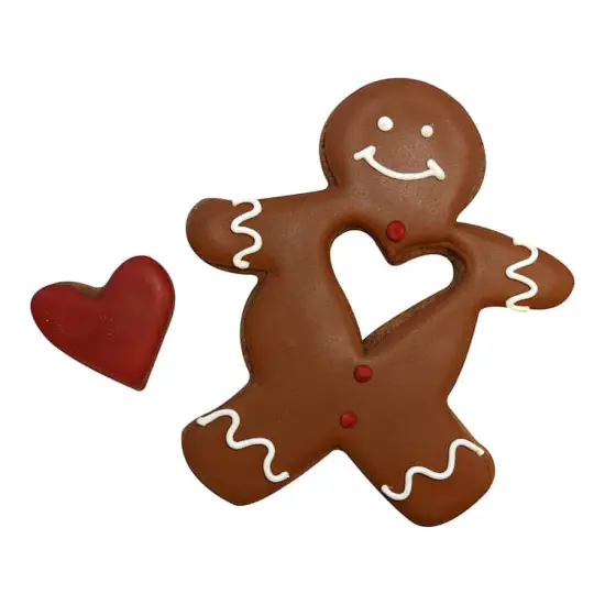 Gingerbread Boy Cookie Cutter (Brown, 5") {5}