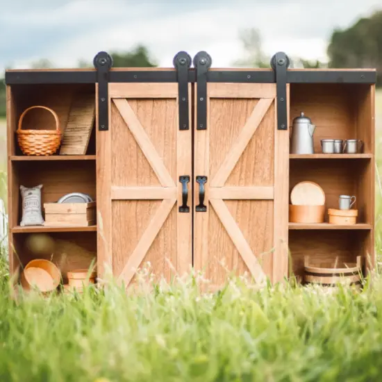 The Queen's Treasures 18 Inch Doll Little House Clothes Storage Trunk {1}