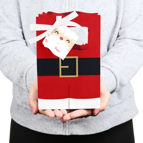Big Dot of Happiness Jolly Santa Claus - Christmas Party Favor Boxes - 12 Count {6}