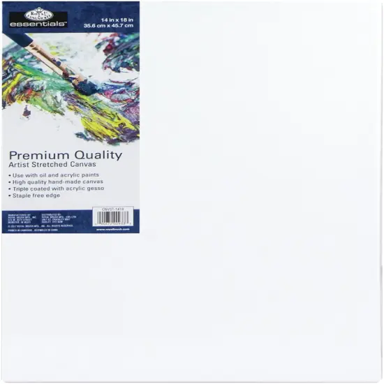 Royal Langnickel essentials(TM) Premium Stretched Canvas-14"x18" {1}