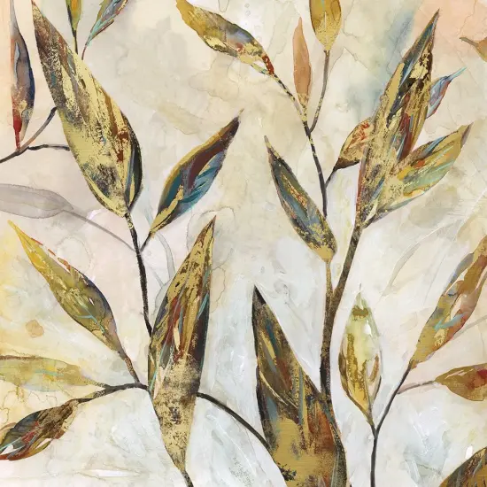 Gilded Leaves II Poster Print by Carol Robinson - Item # VARPDX19204 {1}
