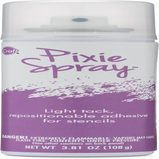 iCraft Removable Pixie Spray For Stencils-3.8oz {1}