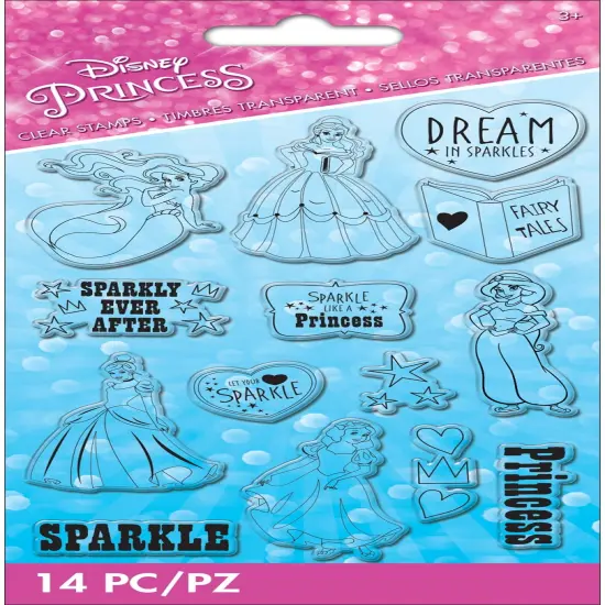 EK Disney Clear Stamps-Princess {1}