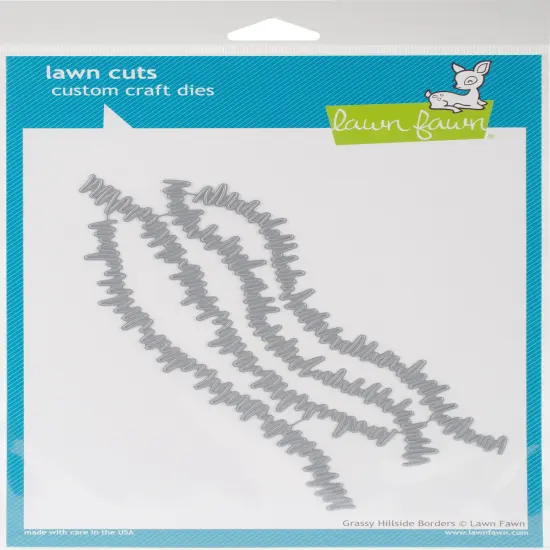 Lawn Cuts Custom Craft Border Die-Grassy Hillside, 1"X6" {1}