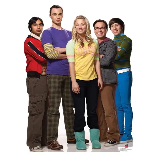 Raj, Sheldon, Penny, Leonard & Howard (Big Bang Theory) {1}