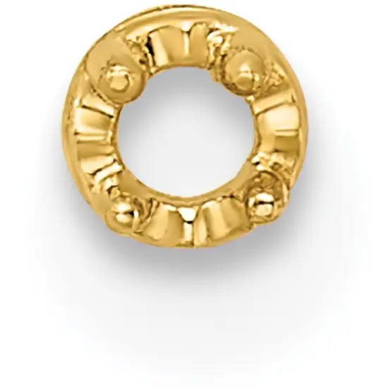 14K Gold 2.4mm Top Setting {1}