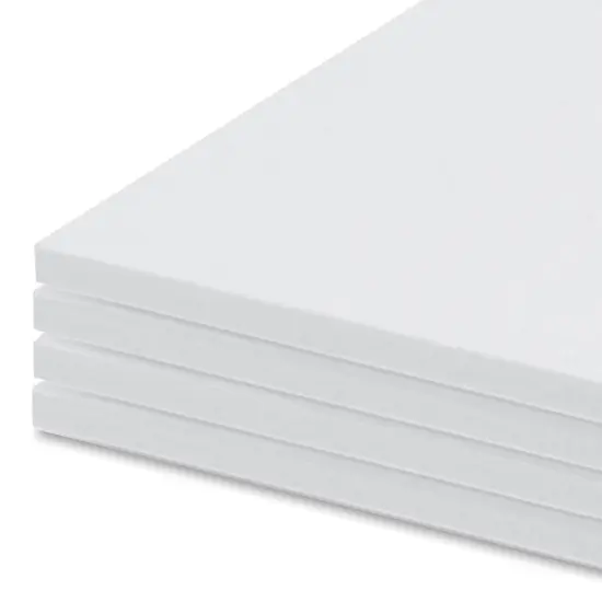 White Foam Board - 11" x 14" x 3/16", Pkg of 4 Sheets {1}