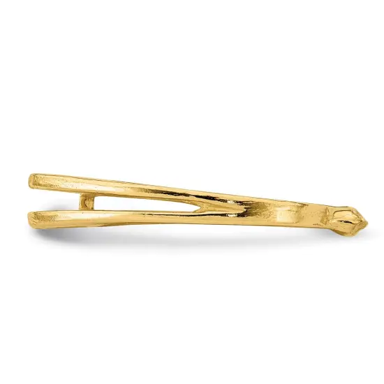 14K Gold Cast Airline Ring Shank {3}