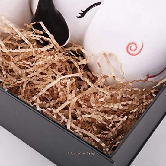 Gift Box 9x6.5x3.8 Inches, Groomsman Box, Rectangle Collapsible Box with Magnetic Lid for Gift Packaging (Matte Black, Grain Texture) {6}