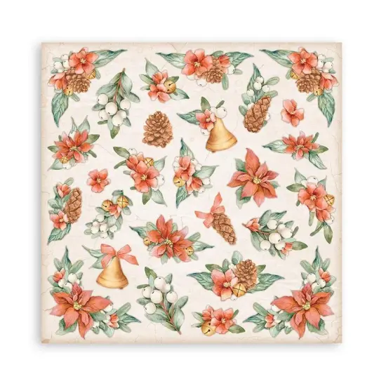All Around Christmas 8x8 Paper Pad - Stamperia {2}
