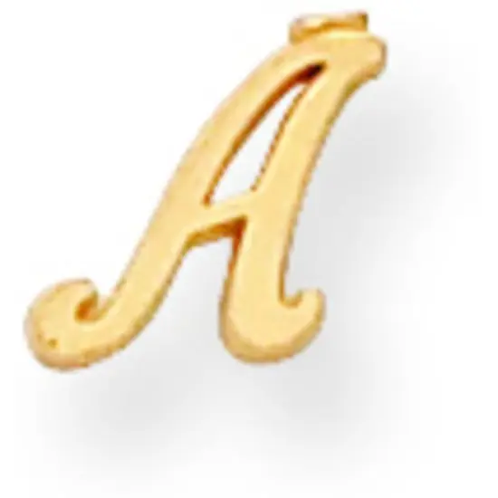 14K Gold Letter A {1}