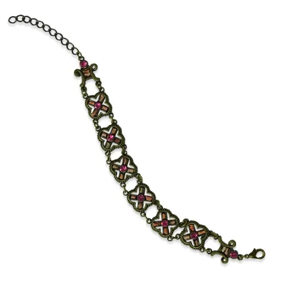 Antique Inspired Gemstones Bracelet. {1}