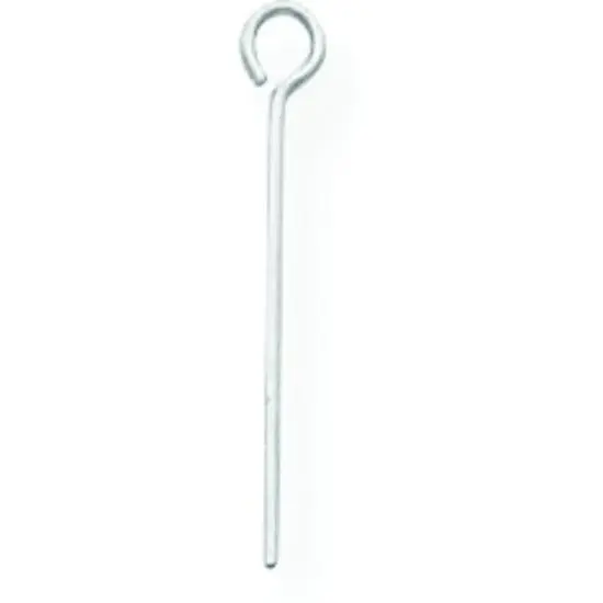 14K White Gold Eyepin (12.00Mm To 25.00Mm) {1}