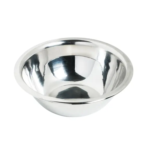 0.75 Qt Stainless Steel Mixing Bowl, Small 3-Cup Capacity {1}