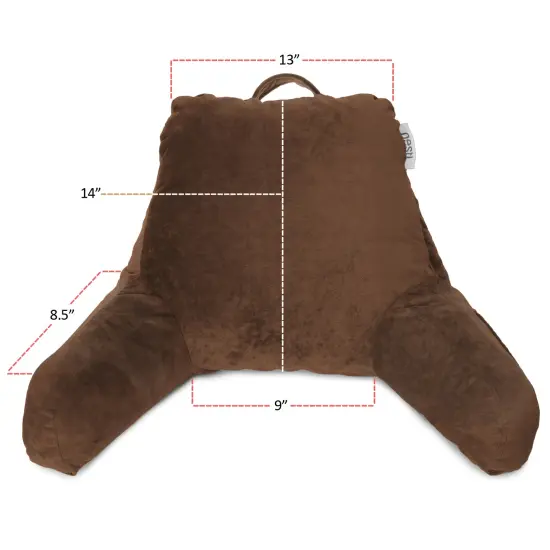 Nestl Reading Pillow Chocolate Brown {5}